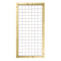 Draadscherm in kader 90x180 cm