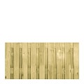 Grenen plankenscherm t.b.v. betonpalen 90x180 cm - 19 planken