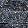 Block Wall Black 15x15x60 cm
