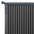Tuindeur composiet LineaFence Antraciet - 90x180 cm