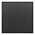 Elephant schutting Stripes houtcomposiet Antraciet 180x180 cm Aktie OP=OP
