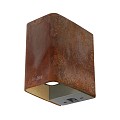 Ace Down Corten Wall down light 12V/3W LED Alu. Warm White