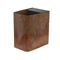 Ace Down Corten Wall down light 12V/3W LED Alu. Warm White