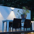 Ace Up-down Wall light 12V/7W LED Alu. Rose Silver Warm White