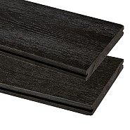 Composiet vlonderplank Vintage, Antraciet 1,9x13,5x400 cm