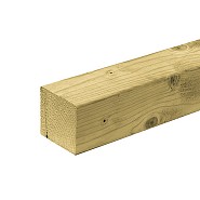 Vuren paal 14x14 cm