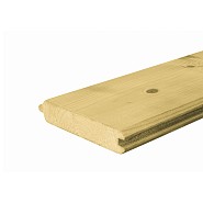 Vuren blokhutprofiel 2,8x13,5 cm