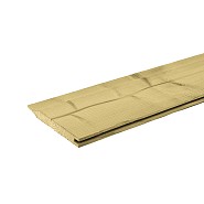 Vuren rabat dubbel 1,9x13 cm