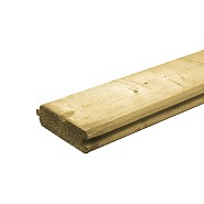 Vuren damwand 4,5x13,5 cm