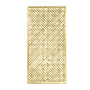 Grenen trellisscherm diagonaal 180x90 cm