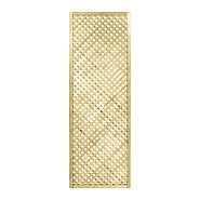 Grenen trellisscherm diagonaal 180x60 cm
