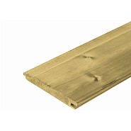 Vuren rabat overhangend 1,8x13,1 cm