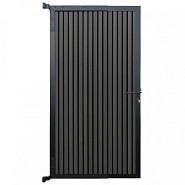 Tuindeur composiet LineaFence Antraciet - 90x180 cm