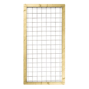 Draadscherm in kader 90x180 cm