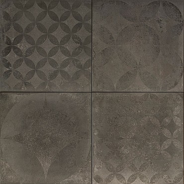 Cerasun Concrete Decor Graphite 60x60x4