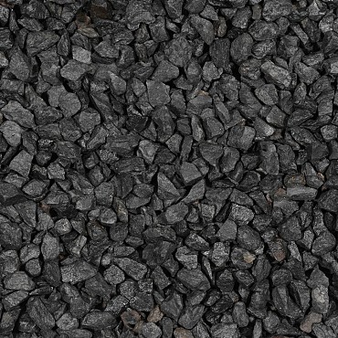 Verp. Basaltsplit zwart 16-22 mm (20 kg)