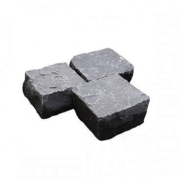 Vietnamees basalt kei 10x20x8-10 cm.