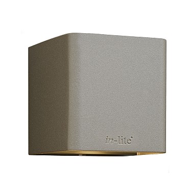 Ace Up-down 100-230V Wall light 100-230V/8,5W LED Alu. Rose Silver Warm White