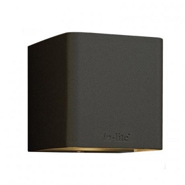 Ace Up-down Dark 100-230V Wall light 100-230V/8,5W LED Dark Grey Warm White