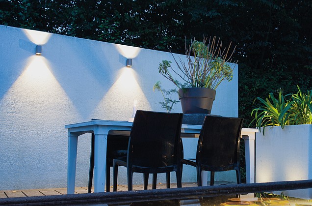 Ace Up-down Wall light 12V/7W LED Dark Grey Warm White