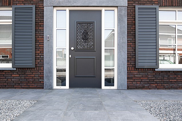 Durban Slate Black Berry 80x80x2 cm