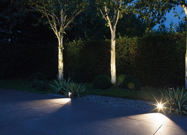 Ace Solitary down light 12V/3W LED Alu. Rose Silver Warm White