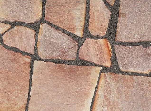 Rosso Bologna flagstones Extra 25-40 mm