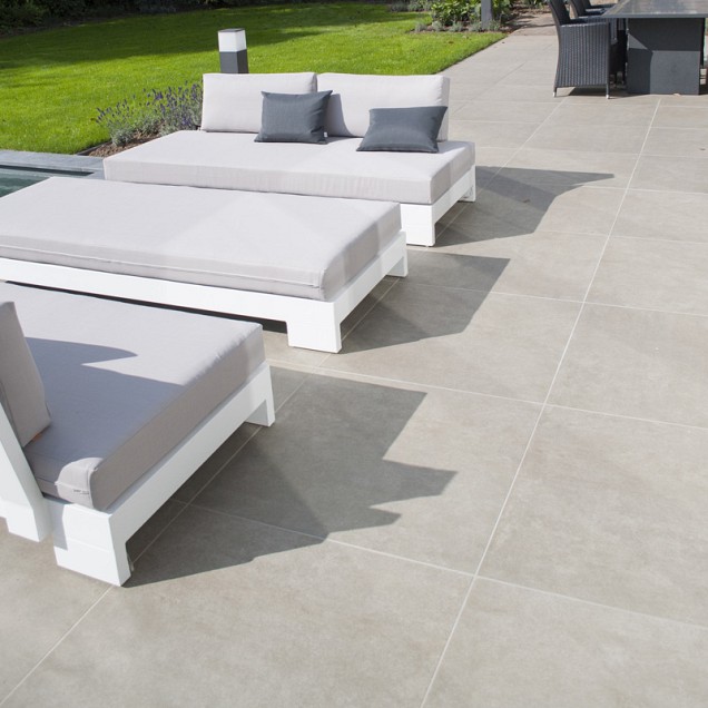 Ceramaxx Puzzolato Smoke 60x60x3 cm