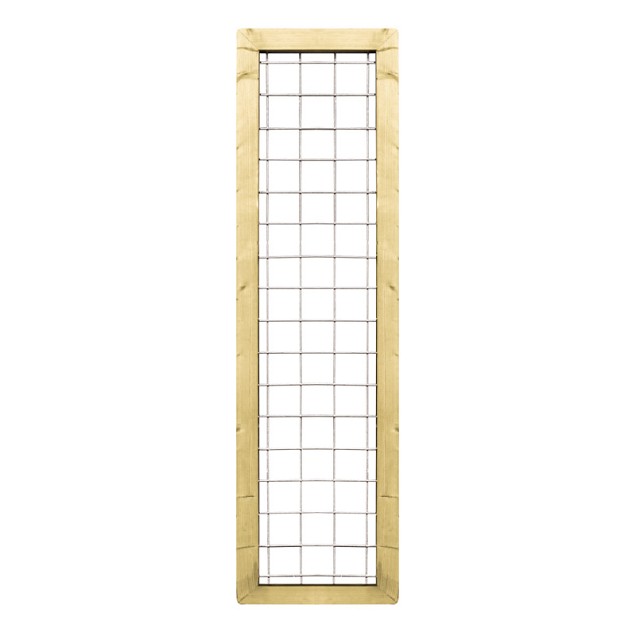 Draadscherm in kader 45x180 cm