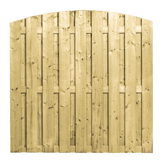 Vuren toogscherm 180x180 cm