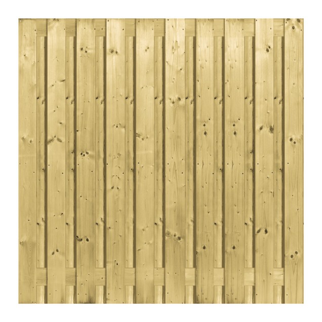 Vuren  plankenscherm 180x180 cm - 21 planken