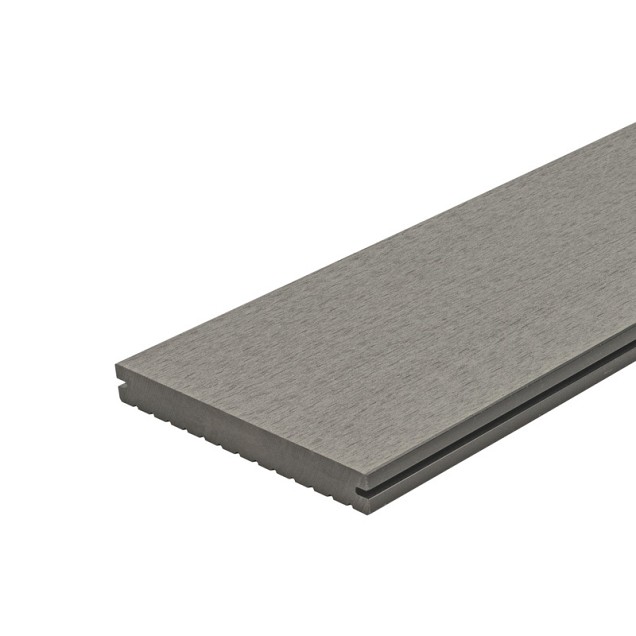 loopdd massief licht grijs 23x196x4000 mm