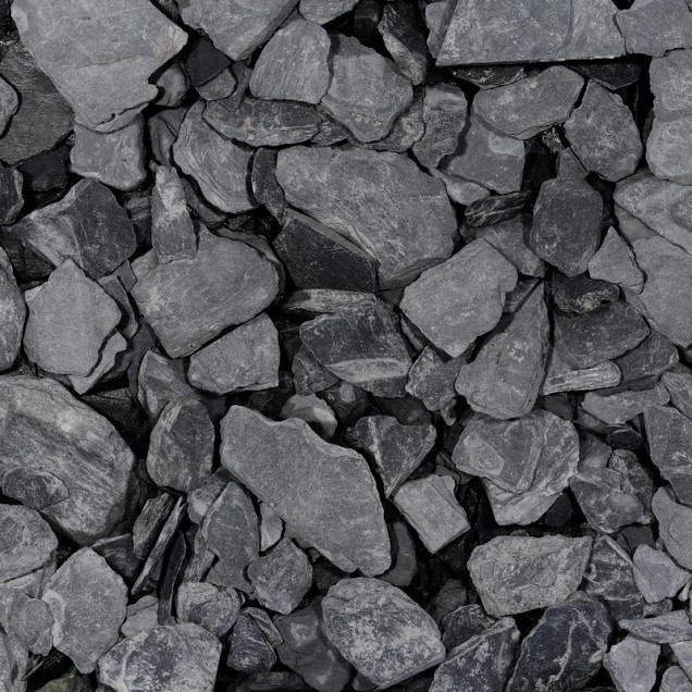 Verp. Canadian Slate black 10-20 mm (20 kg)