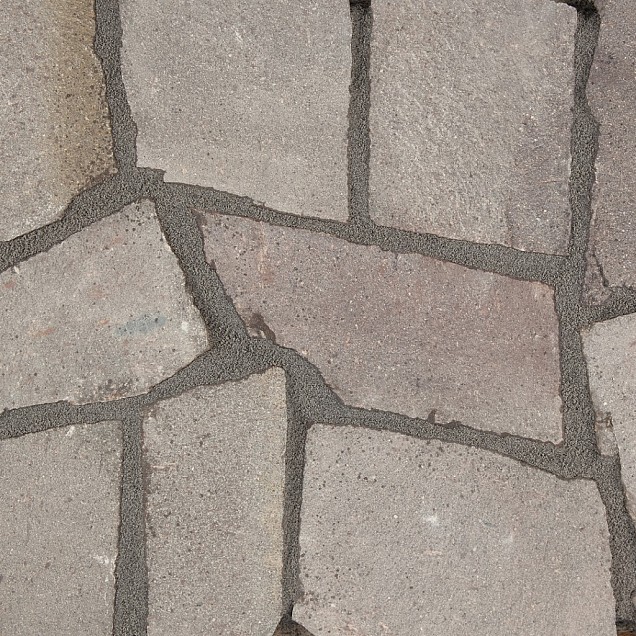 Porfier flagstones groot 3-6 cm