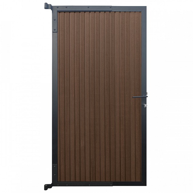 Tuindeur composiet LineaFence Ipé - 90x180 cm