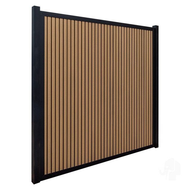 Composietscherm LineaFence Eiken - 180x180 cm AKTIE