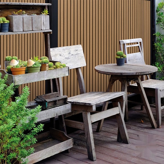 Composierscherm LineaFence Eiken - 180x180 cm