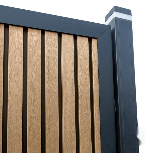 Composierscherm LineaFence Eiken - 180x180 cm