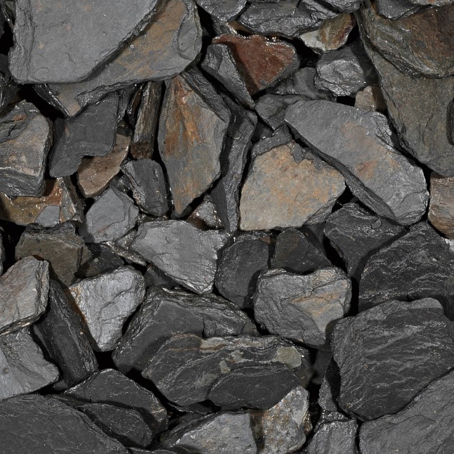 Verp. Black Slate 30-90 mm (20 kg)