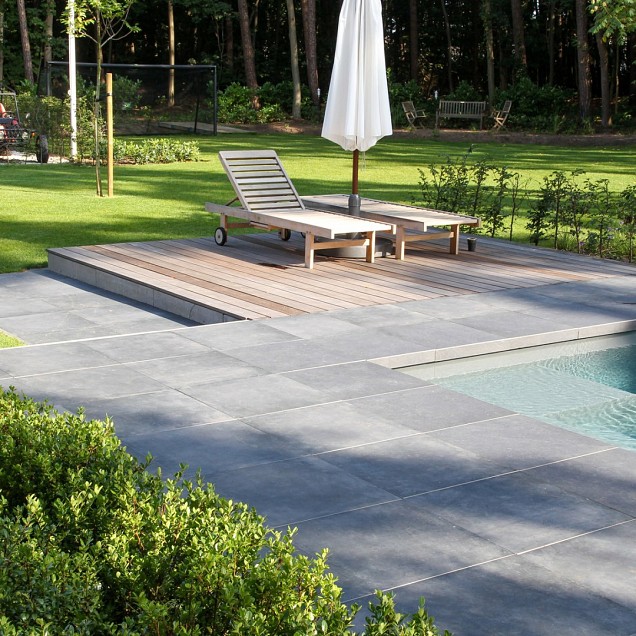 Solido Ceramica 30MM Unic Carbon 80x80x3 cm. rett
