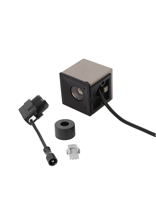 Cubid Wall Silver 12V/0,5W LED Warm White