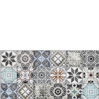 Keramische tegel Studio 50x100x2 cm - Stamp